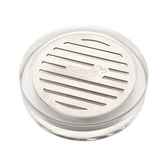 Rosseto Round Acrylic Drip Tray with Stainless Steel Insert